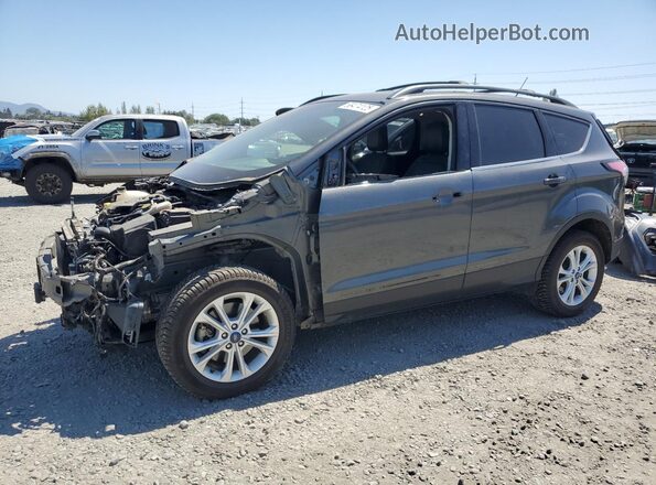 1FMCU9HDXJUB84608 2018 FORD ESCAPE Charcoal Przód lewy