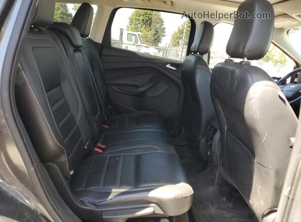 1FMCU9HDXJUB84608 2018 FORD ESCAPE Charcoal Widok wnętrza z tyłu