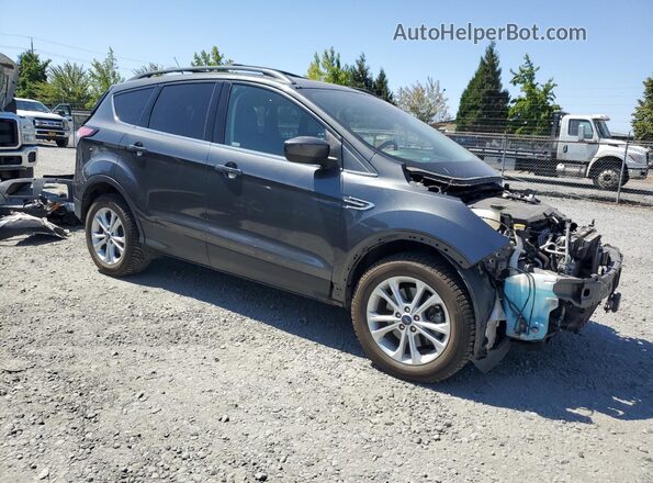 1FMCU9HDXJUB84608 2018 FORD ESCAPE Charcoal Przód prawy