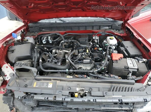 1FMDE5BH4MLB06549 2021 FORD BRONCO Red Widok komory silnika