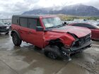 2021 Ford Bronco Base Red vin: 1FMDE5BH4MLB06549