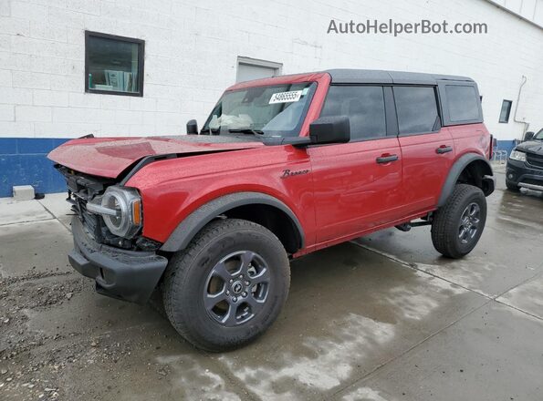 1FMDE5BH4MLB06549 2021 FORD BRONCO Red Przód lewy