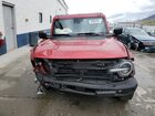 2021 Ford Bronco Base Red vin: 1FMDE5BH4MLB06549