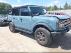 2022 Ford Bronco Big Bend Light Blue vin: 1FMDE5BH8NLB72622