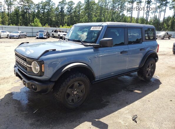 1FMEE1BP4RLB34346 2024 FORD BRONCO Blue Vista tres cuartos delantera izquierda