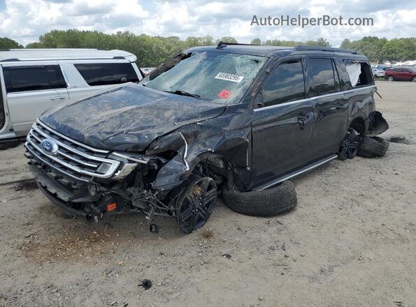 1FMJK1HT2MEA65973 2021 FORD EXPEDITION Black Vista tres cuartos delantera izquierda
