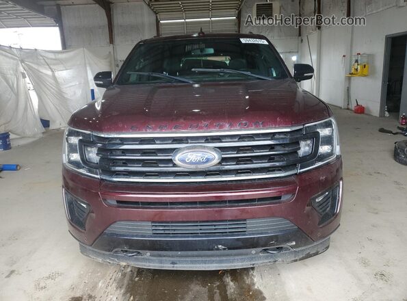 1FMJK2AT5MEA57804 2021 FORD EXPEDITION Burgundy Widok z przodu