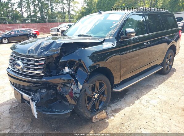 1FMJU1HTXJEA37795 2018 FORD EXPEDITION Черный Передняя левая четверть
