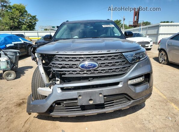 1FMSK7DH9RGA66882 2024 FORD FORD EXPLORER Gray Vista frontal