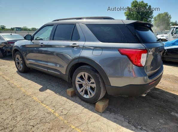 1FMSK7DH9RGA66882 2024 FORD FORD EXPLORER Gray Trasero izquierdo