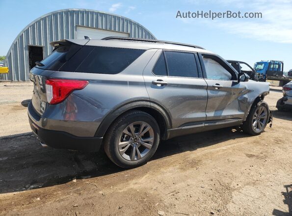 1FMSK7DH9RGA66882 2024 FORD FORD EXPLORER Gray Trasero derecho