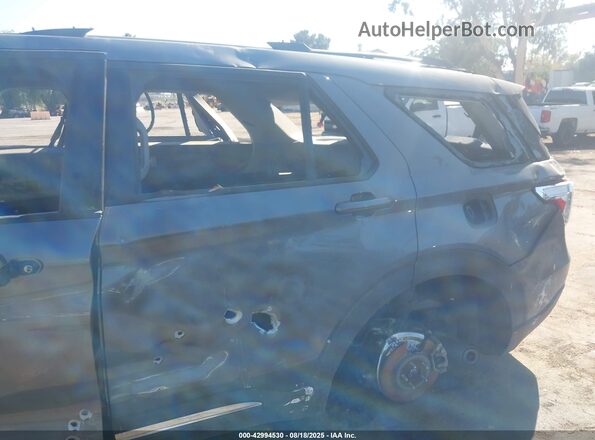 1FMSK7DHXMGC00632 2021 FORD FORD EXPLORER Gray Widok deski rozdzielczej
