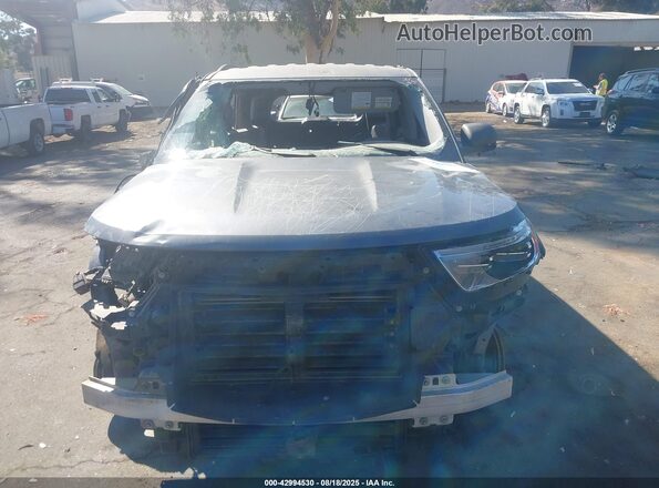 1FMSK7DHXMGC00632 2021 FORD FORD EXPLORER Gray Widok zestawu wskaźników