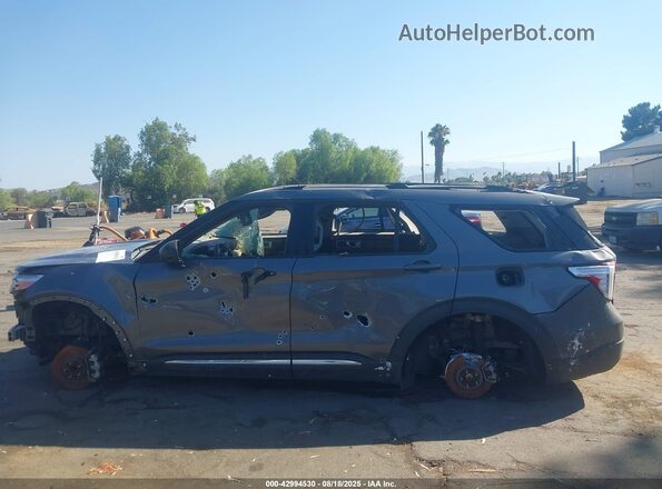 1FMSK7DHXMGC00632 2021 FORD FORD EXPLORER Gray Widok wnętrza 360 stopni