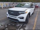 2024 Ford Explorer Xlt White vin: 1FMSK8DH3RGA79861