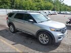 2020 Ford Explorer Xlt Silver vin: 1FMSK8DH5LGB40831