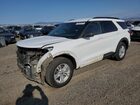 2020 Ford Explorer Xlt White vin: 1FMSK8DH9LGA85011