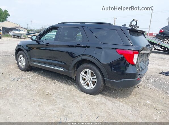 1FMSK8DH9MGB41286 2021 FORD FORD EXPLORER Black Tył lewy