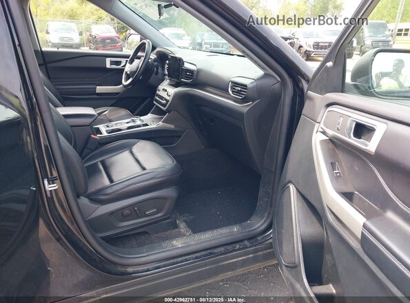 1FMSK8DH9MGB41286 2021 FORD FORD EXPLORER Black Widok wnętrza z przodu