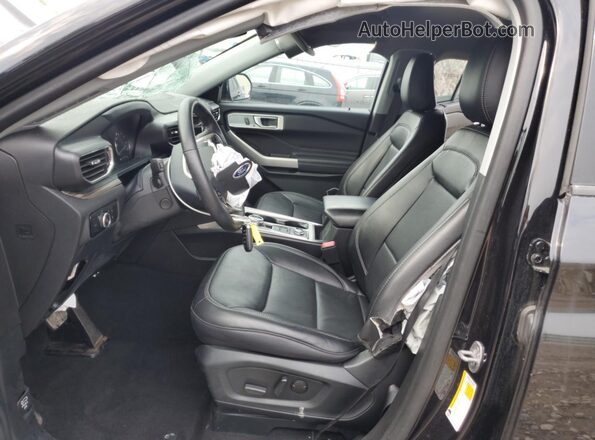 1FMSK8FH5RGA30271 2024 FORD FORD EXPLORER Black Widok wnętrza z przodu