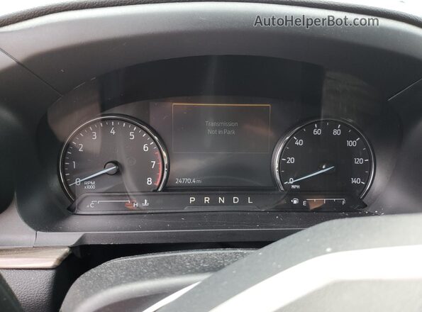 1FMSK8FH5RGA30271 2024 FORD FORD EXPLORER Black Widok zestawu wskaźników