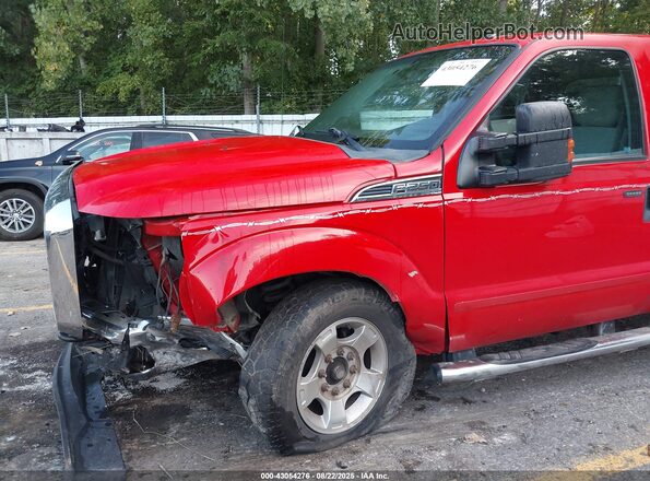 1FT7W2A66GEC99745 2016 FORD F250 Red Front view