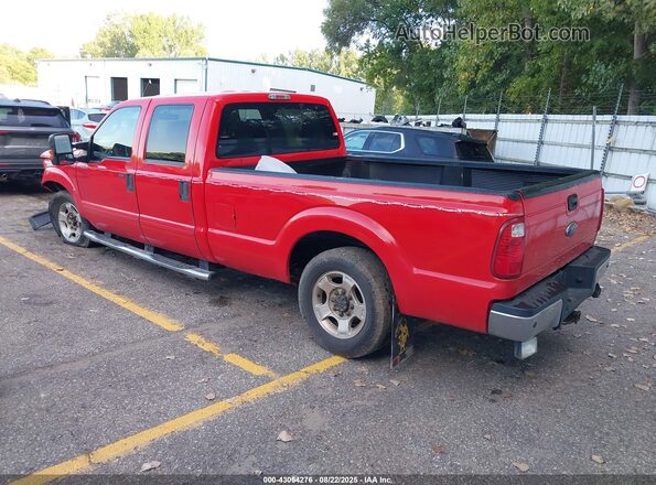 1FT7W2A66GEC99745 2016 FORD F250 Red Rear left