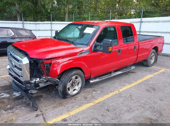 1FT7W2A66GEC99745 2016 FORD F250 Red Front left