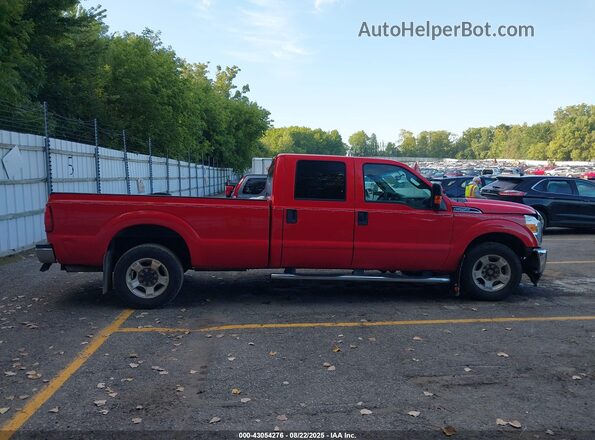 1FT7W2A66GEC99745 2016 FORD F250 Red Rear interior view