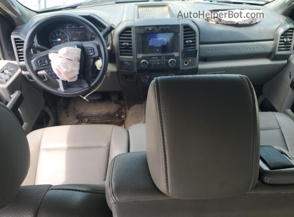 1FT7W2B69MED62797 2021 FORD F250 White Widok deski rozdzielczej