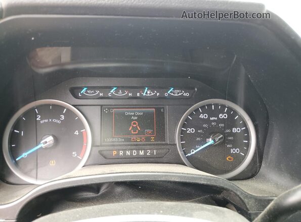 1FT7W2BT2JEC06313 2018 FORD F250 Белый Вид щитка приборов