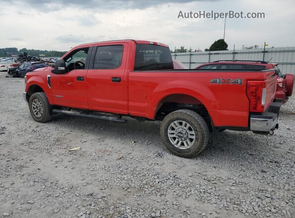 1FT7W2BT5JEB39335 2018 FORD F250 Red Հետևի ձախ