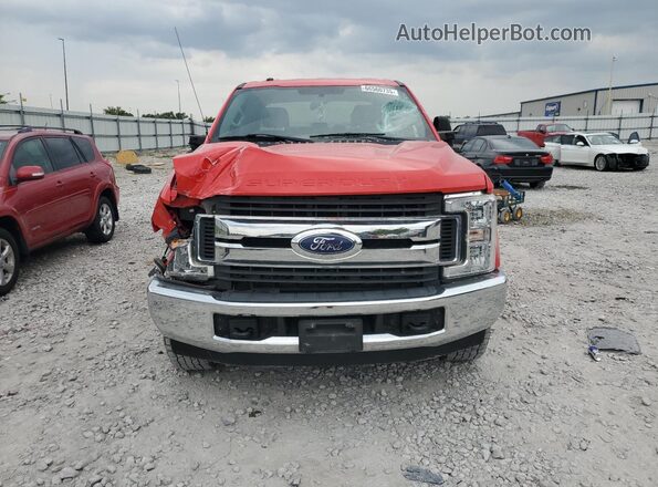 1FT7W2BT5JEB39335 2018 FORD F250 Red Դիմացի տեսք