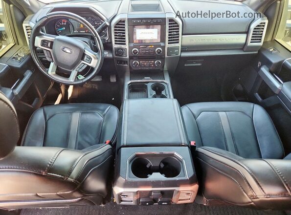 1FT7W2BT6JEB07574 2018 FORD F250 Silver Widok deski rozdzielczej