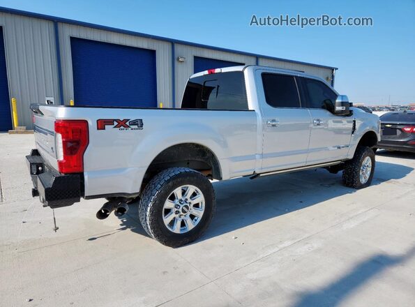 1FT7W2BT6JEB07574 2018 FORD F250 Silver Tył prawy