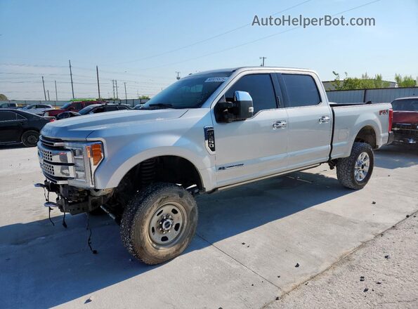 1FT7W2BT6JEB07574 2018 FORD F250 Silver Przód lewy