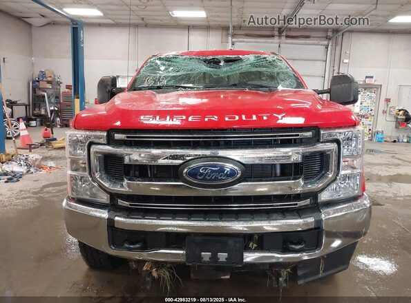 1FT7X2B60MEC45042 2021 FORD F-250 Красный 