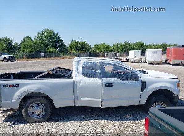 1FT7X2B6XNEF92007 2022 FORD F-250 White Widok zestawu wskaźników