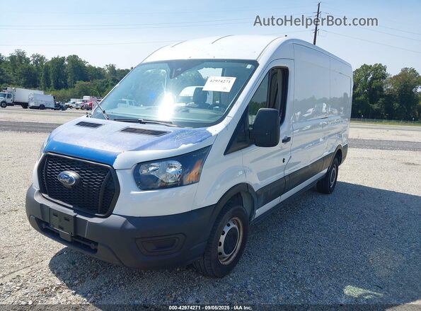1FTBR1C84MKA11275 2021 FORD TRANSIT-250 Белый Передняя левая четверть