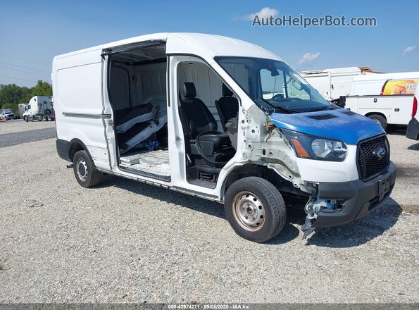 1FTBR1C84MKA11275 2021 FORD TRANSIT-250 Белый Передняя правая четверть