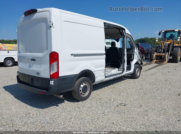 1FTBR1C84MKA11275 2021 FORD TRANSIT-250 Белый Задняя правая четверть