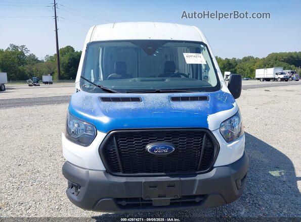 1FTBR1C84MKA11275 2021 FORD TRANSIT-250 Белый Вид щитка приборов