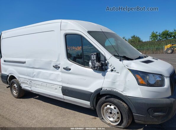1FTBW9C87MKA71705 2021 FORD TRANSIT-350 White Vista interior de 360 grados