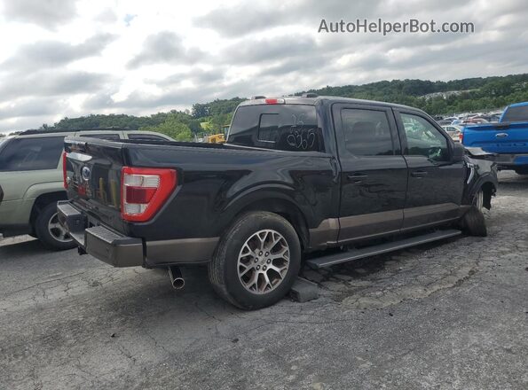 1FTEW1C83PFA84267 2023 FORD F150 Двухцветный Задняя правая четверть