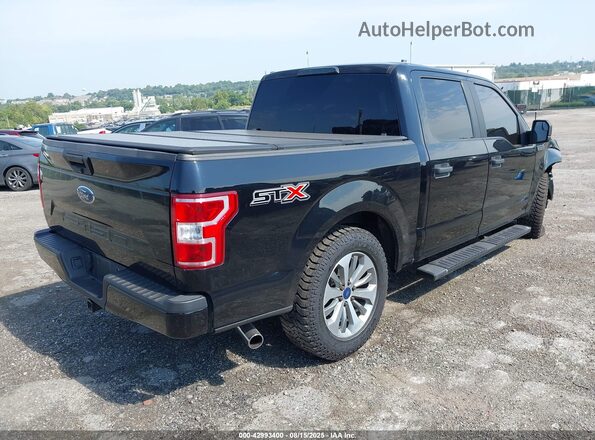 1FTEW1CP6JFA04295 2018 FORD F150 Black Trasero derecho
