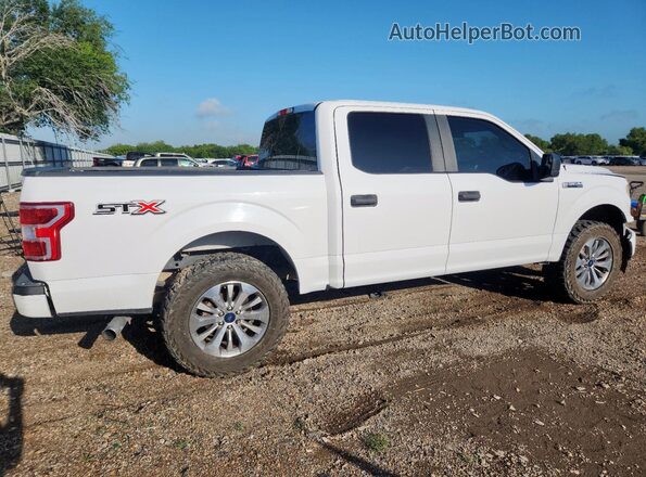 1FTEW1CP9JKD53104 2018 FORD F150 White Trasero derecho