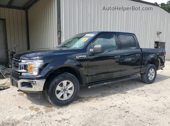 1FTEW1E5XJFC79325 2018 FORD F150 Black Front left