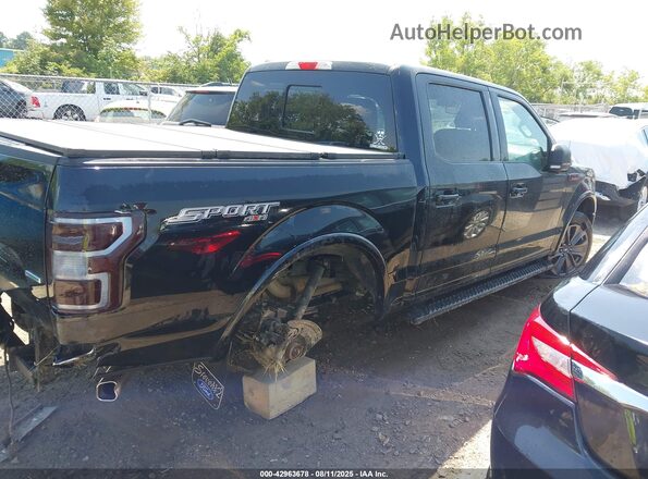 1FTEW1EG3JFD65982 2018 FORD F150 Черный Панорамный вид салона 360°