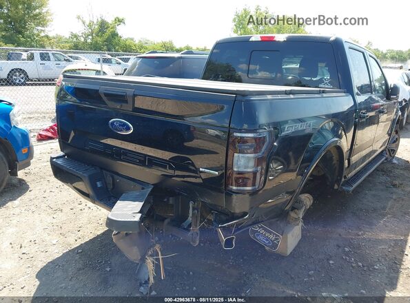 1FTEW1EG3JFD65982 2018 FORD F150 Черный Вид спереди