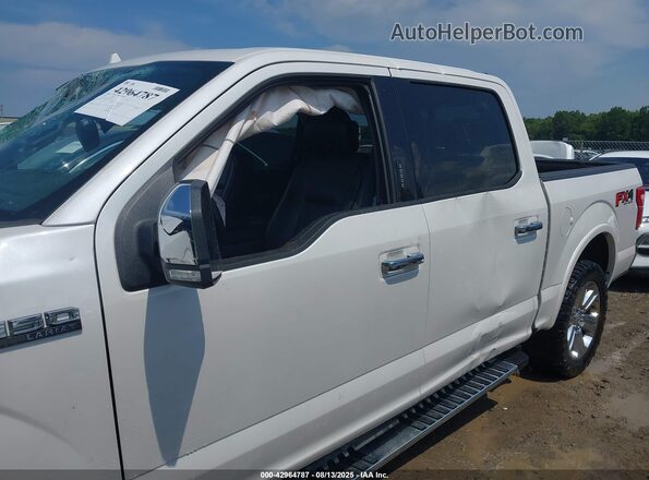 1FTEW1EG5JKD15155 2018 FORD F150 White Вид задньої частини салону